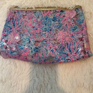 Lilly Pulitzer Zippered Bag EUC